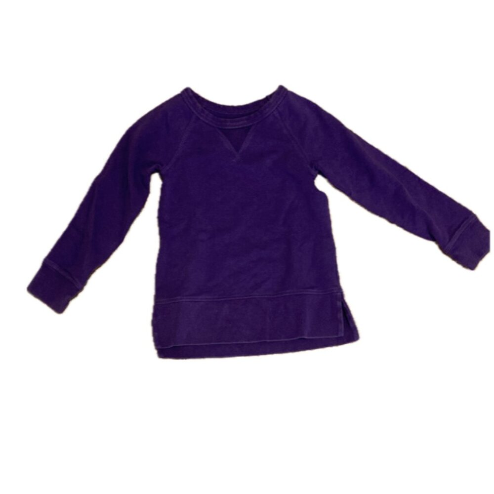 Primary purple sweatshirt/tunic